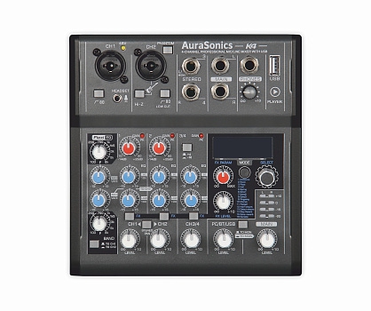 AuraSonics K4 компактный микшерный пульт в Кыштыме