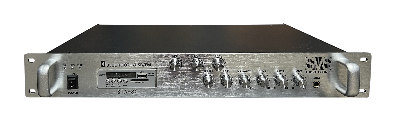 SVS Audiotechnik STA-80 Микшер-усилитель для систем Public Address в Кыштыме
