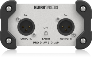Klark Teknik DI 22P пассивный стерео директ-бокс в Кыштыме