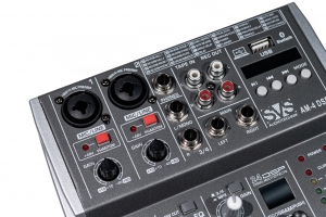 SVS Audiotechnik mixers AM-4 DSP Аналоговый микшерный пульт, 4-канала в Кыштыме